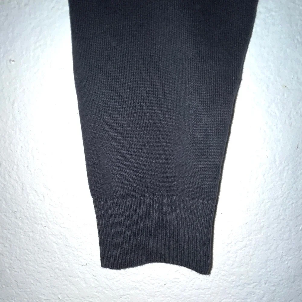 Izod Mens XXL Argyle V-Neck Sweater Black Grey‎ White 100% Cotton PC-759